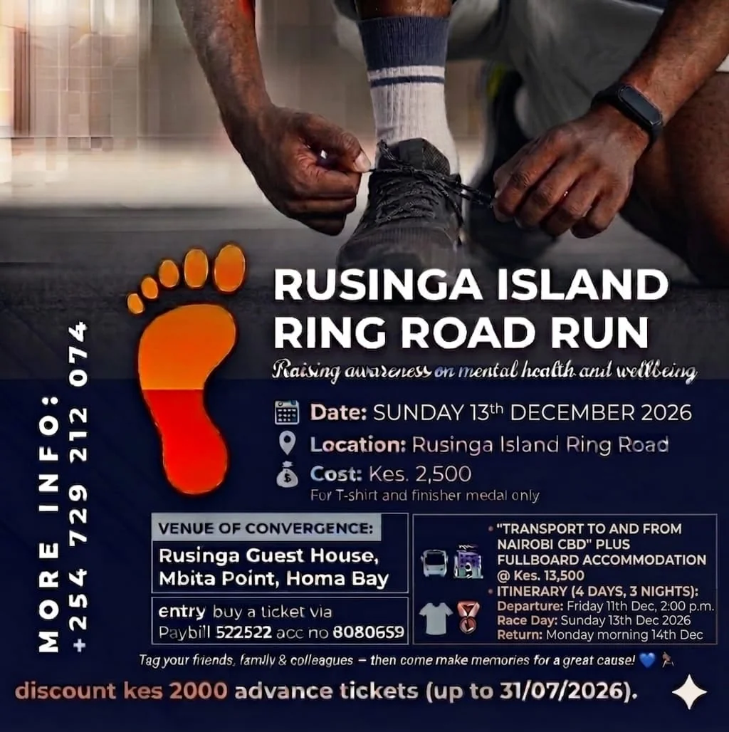 Rusinga island ring road run
